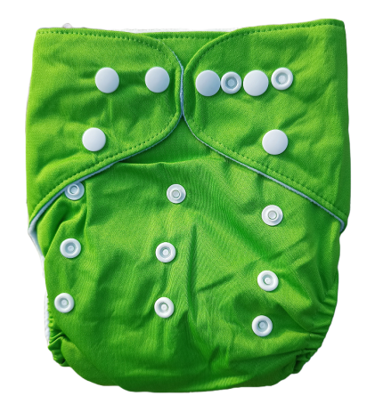 Pañal de bolsillo doble barrera  Color verde