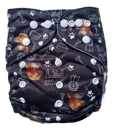 Pañal de bolsillo clásico mascotas 3