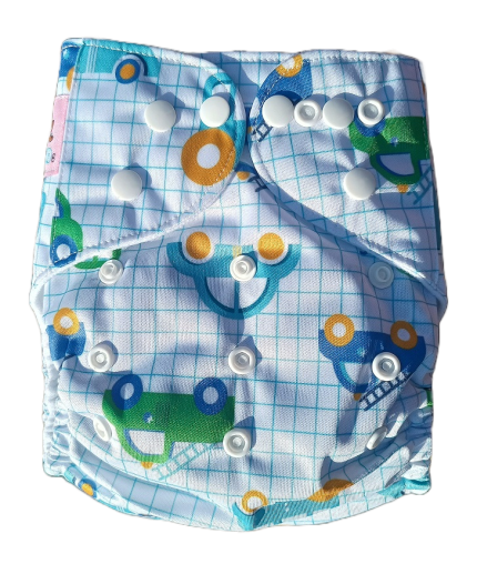 Pañal de bolsillo clásico transportes 2