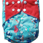 Pañal de bolsillo bicolor animal 2