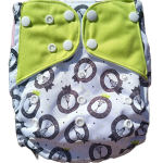 Pañal de bolsillo bicolor animal 4